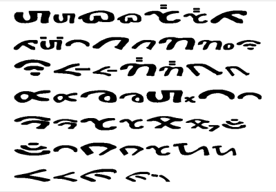 Leter Sihol Surat Batak Toba