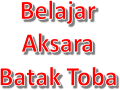 Logo Belajar Aksara Batak Toba